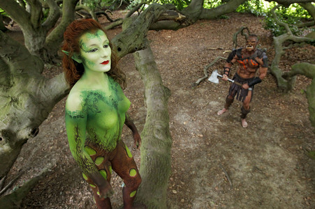 GEEK ART Collection No. 4 - Bodypainting and Transformaking