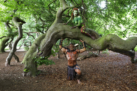 GEEK ART Collection No. 4 - Bodypainting and Transformaking