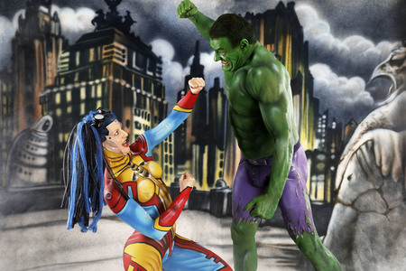 GEEK ART Collection No. 4 - Bodypainting and Transformaking