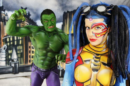 GEEK ART Collection No. 4 - Bodypainting and Transformaking