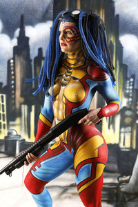 GEEK ART Collection No. 4 - Bodypainting and Transformaking