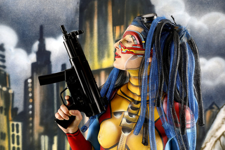 GEEK ART Collection No. 4 - Bodypainting and Transformaking
