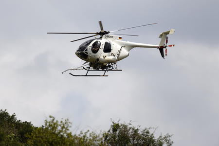 Symbolfoto Spritzhubschrauber