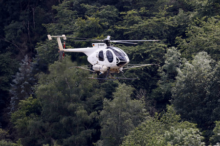 Symbolfoto Spritzhubschrauber