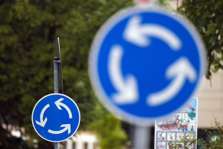 Symbolfoto Kreisverkehr