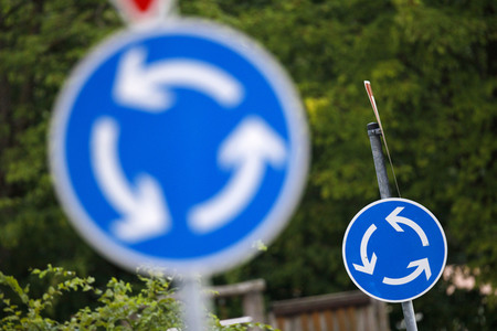 Symbolfoto Kreisverkehr