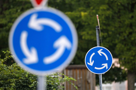 Symbolfoto Kreisverkehr