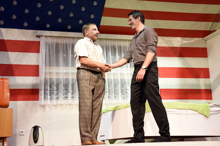 Theaterprobe 'Rain Man' in München