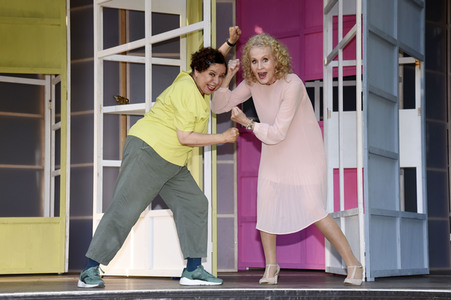 Theaterprobe 'Ungeheuer heiß' in München