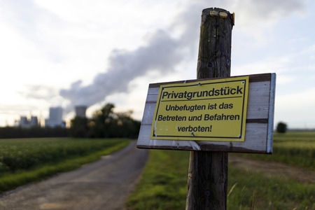Symbolfoto Privatgrundstück
