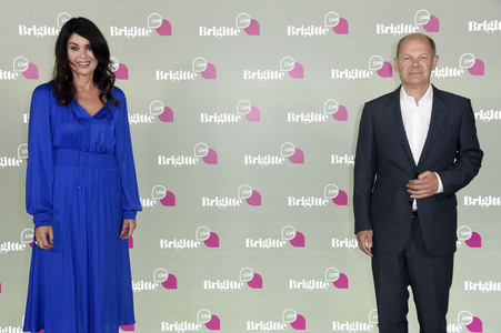 Olaf Scholz bei 'Brigitte Live' in Berlin