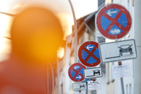 Symbolfoto Absolutes Halteverbot