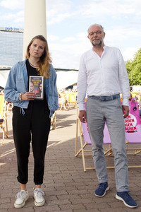 Buchpräsentation von Luisa Neubauer und Bernd Ulrich in Berlin