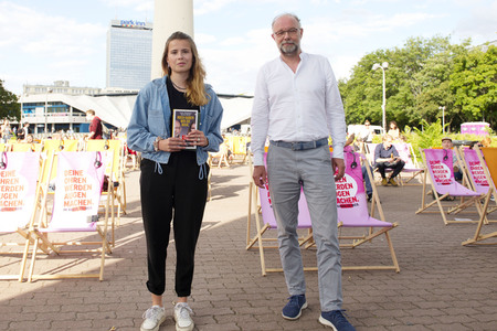 Buchpräsentation von Luisa Neubauer und Bernd Ulrich in Berlin