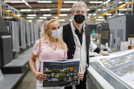 Kalenderpräsentation von Jörg Düsterwald in Hannover