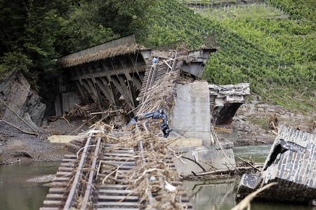 Hochwasserschäden in der Eifel