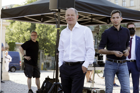 Öffentliches Bürgergespräch mit Olaf Scholz in Potsdam