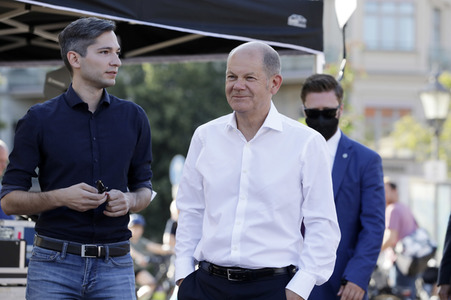 Öffentliches Bürgergespräch mit Olaf Scholz in Potsdam