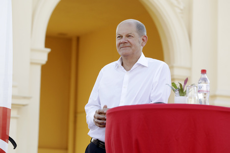 Öffentliches Bürgergespräch mit Olaf Scholz in Potsdam
