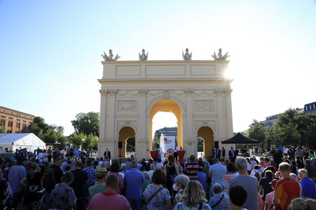 Öffentliches Bürgergespräch mit Olaf Scholz in Potsdam