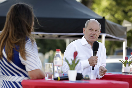 Öffentliches Bürgergespräch mit Olaf Scholz in Potsdam