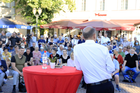 Öffentliches Bürgergespräch mit Olaf Scholz in Potsdam