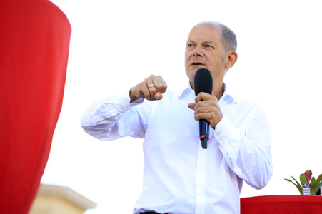 Öffentliches Bürgergespräch mit Olaf Scholz in Potsdam