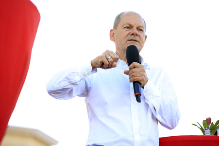 Öffentliches Bürgergespräch mit Olaf Scholz in Potsdam