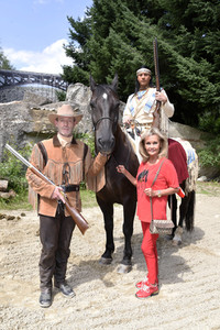 Hella Brice bei den Süddeutschen Karl May-Festspielen in Dasing