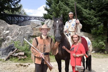 Hella Brice bei den Süddeutschen Karl May-Festspielen in Dasing