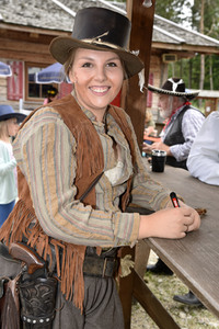 Hella Brice bei den Süddeutschen Karl May-Festspielen in Dasing