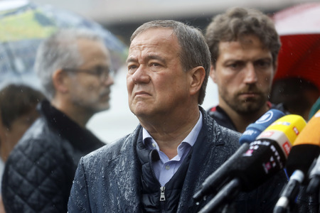 Armin Laschet und Olaf Scholz besuchen Stolberg