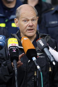 Armin Laschet und Olaf Scholz besuchen Stolberg