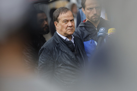 Armin Laschet und Olaf Scholz besuchen Stolberg