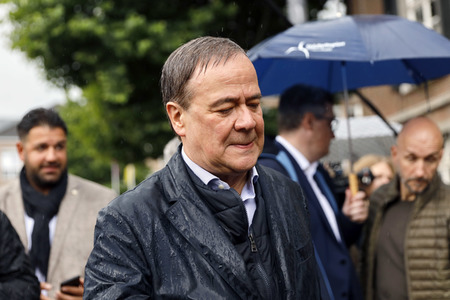 Armin Laschet und Olaf Scholz besuchen Stolberg