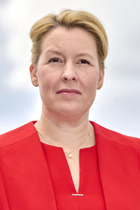 Wahlkampfveranstaltung mit Franziska Giffey in Berlin