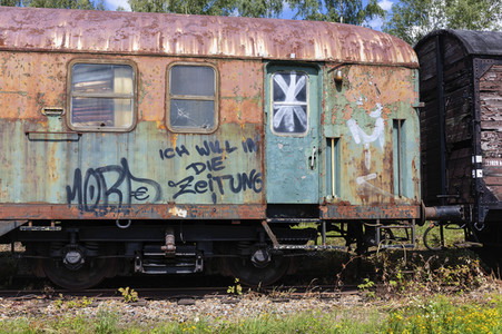 Symbolfoto Eisenbahnwaggon