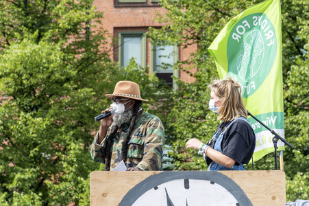 Bündnisdemo zu Klimarassismus und Klimaflucht von Friday for Future in Hamburg