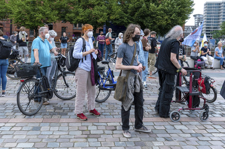 Bündnisdemo zu Klimarassismus und Klimaflucht von Friday for Future in Hamburg