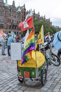 Bündnisdemo zu Klimarassismus und Klimaflucht von Friday for Future in Hamburg