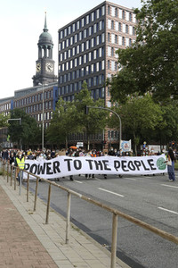 Bündnisdemo zu Klimarassismus und Klimaflucht von Friday for Future in Hamburg