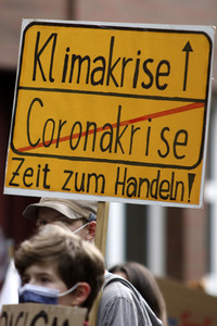 Bündnisdemo zu Klimarassismus und Klimaflucht von Friday for Future in Hamburg