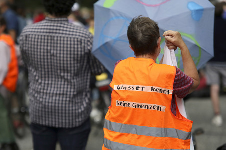 Bündnisdemo zu Klimarassismus und Klimaflucht von Friday for Future in Hamburg