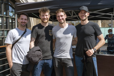 Begrüßung der Team Hamburg Olympia-Teilnehmer in Hamburg