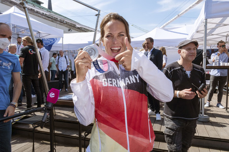 Begrüßung der Team Hamburg Olympia-Teilnehmer in Hamburg