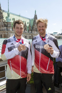 Begrüßung der Team Hamburg Olympia-Teilnehmer in Hamburg