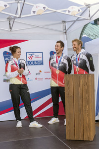 Begrüßung der Team Hamburg Olympia-Teilnehmer in Hamburg