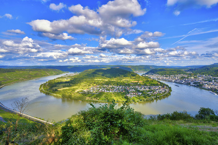 Rheinschleife bei Boppard