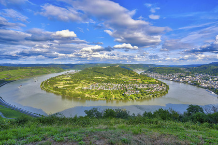 Rheinschleife bei Boppard