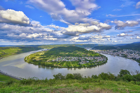 Rheinschleife bei Boppard